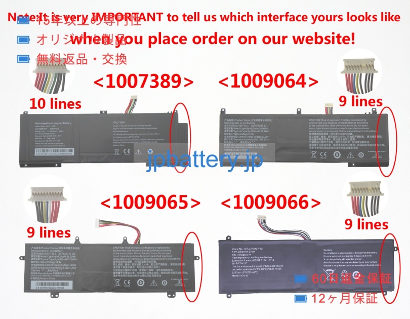 537077-3s 11.4V 55Wh rtdpart ノート PC パソコン 純正 バッテリー 電池 - ウインドウを閉じる